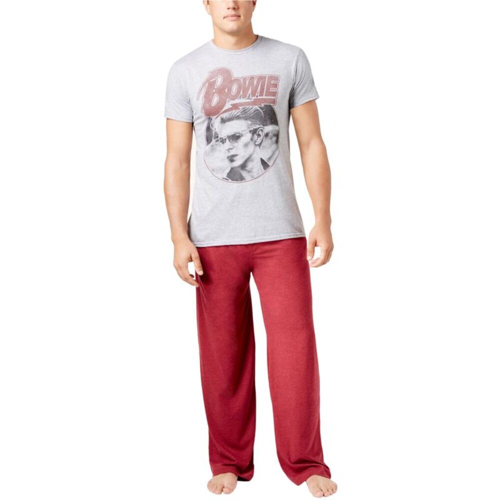 Bowie Mens Pink Floyd Pajama Set, NWT